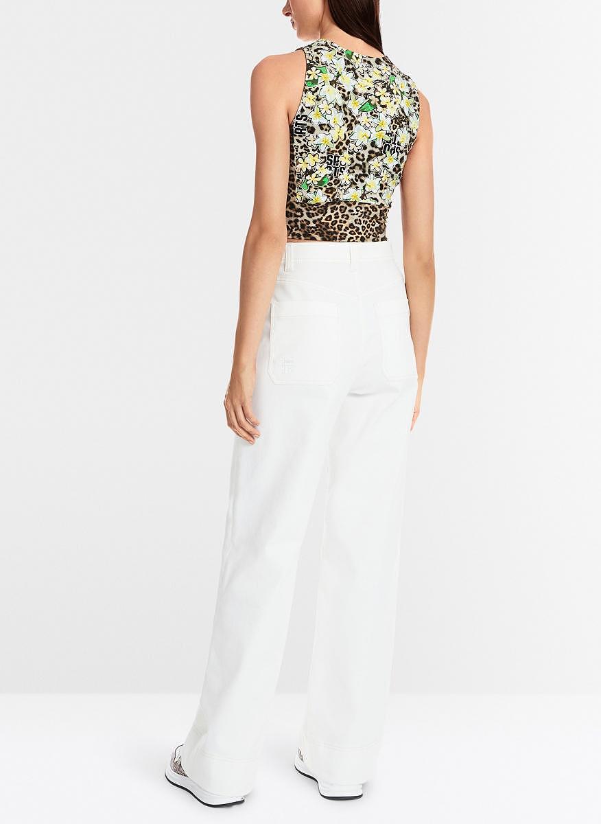 Двулицев топ със скъсена дължина Marc Cain Sports