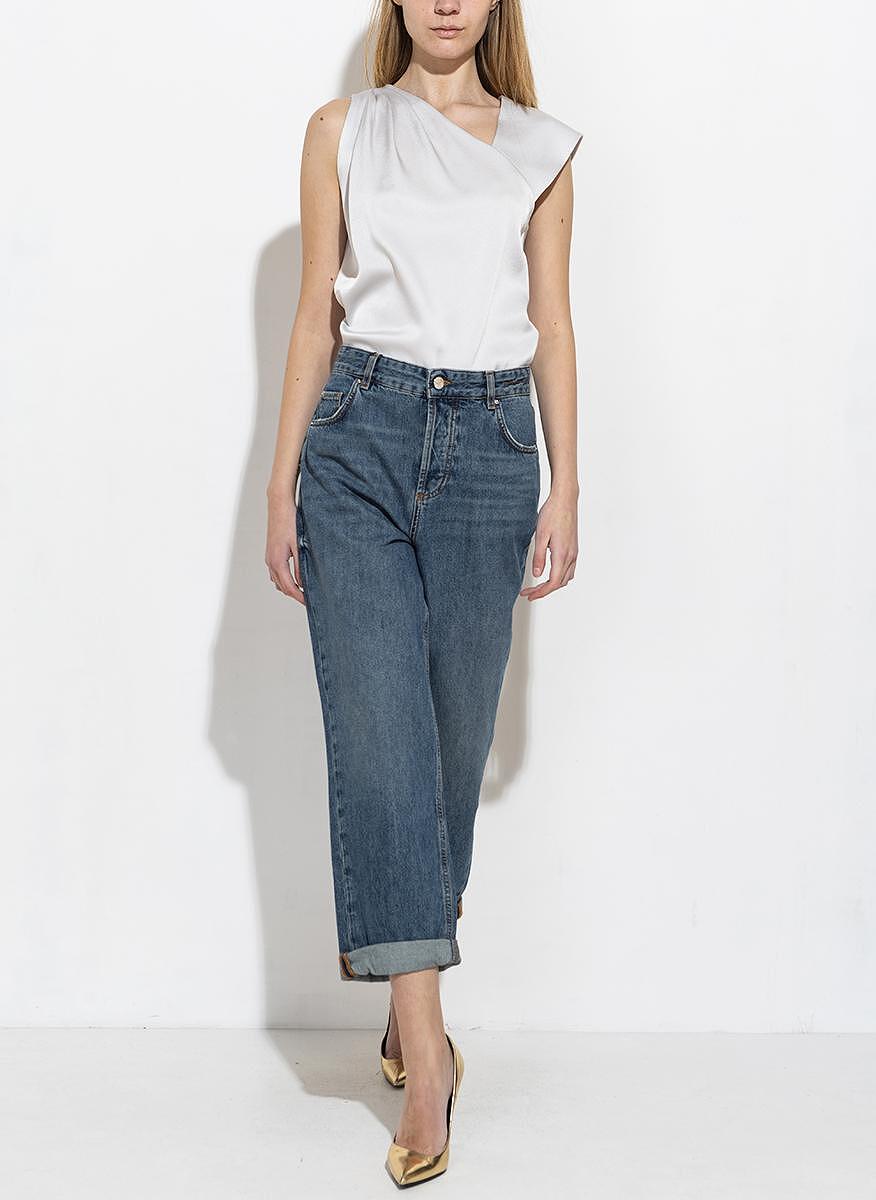 Деним с износен ефект Marella Tomboy
