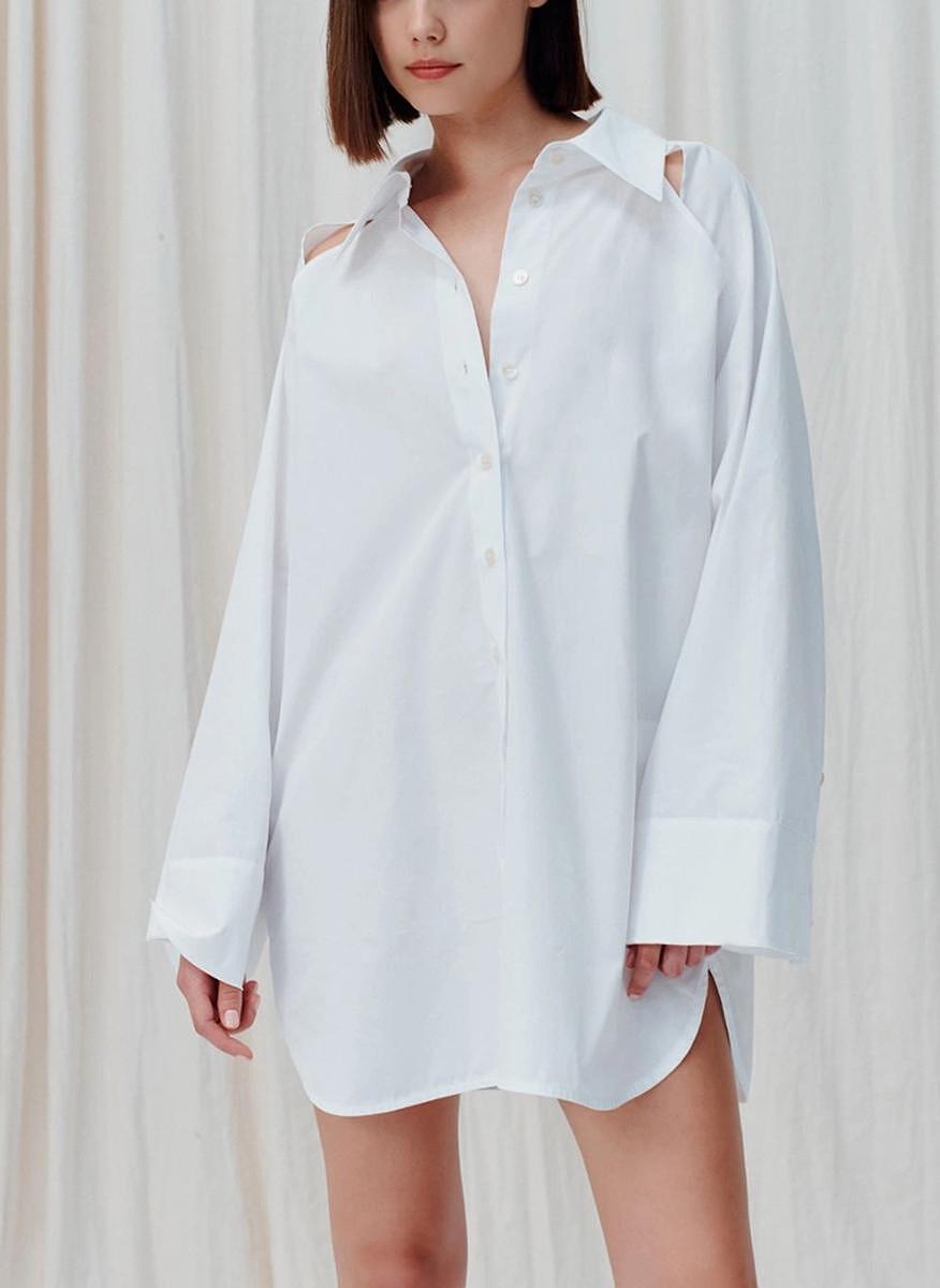 'Oversized' риза с изрязани детайли Marella Gardena