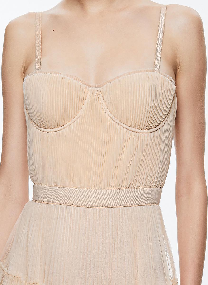 Дълга плисирана рокля 'Deena' Alice + Olivia