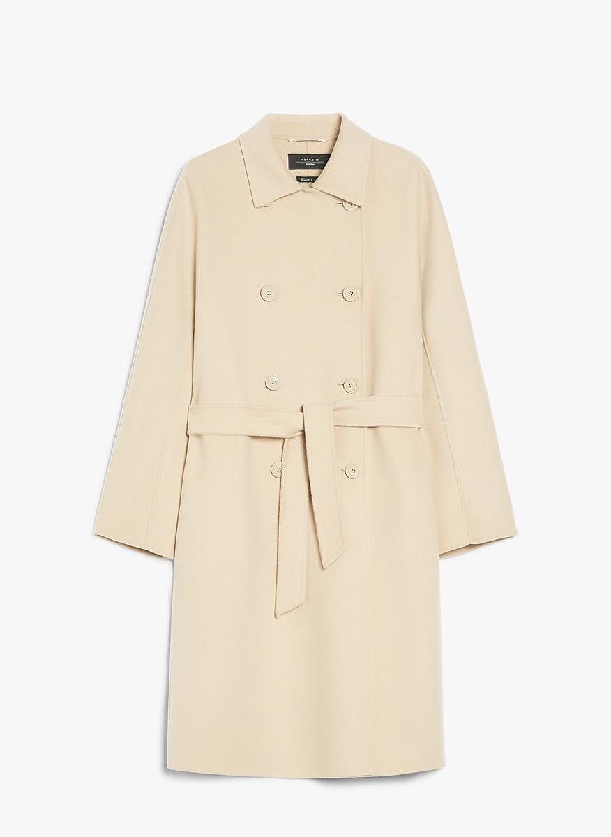 Палто от фина вълна Weekend Max Mara Avenue