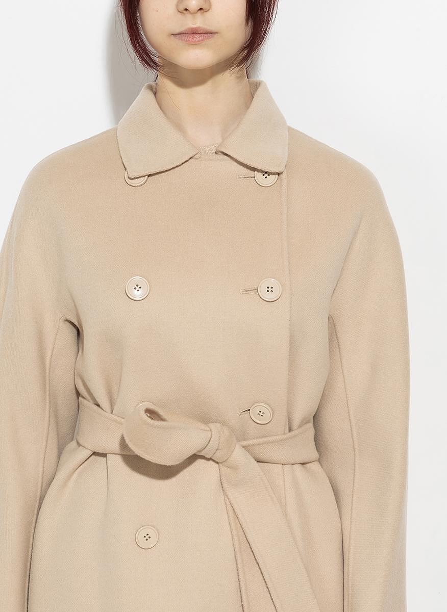 Палто от фина вълна Weekend Max Mara Avenue