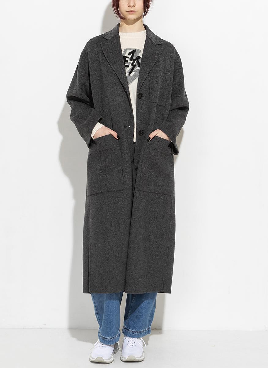 Палто от фина вълна Weekend Max Mara Calosce
