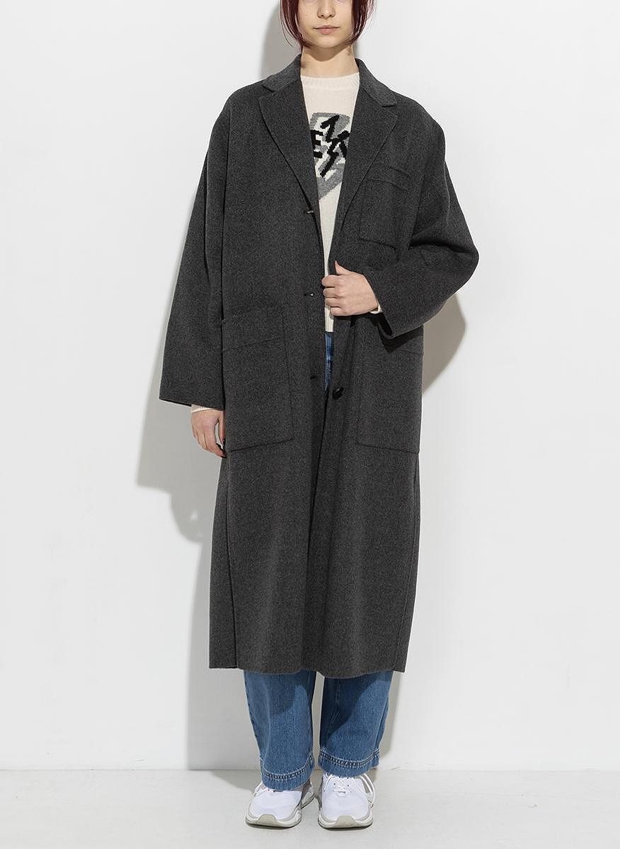 Палто от фина вълна Weekend Max Mara Calosce