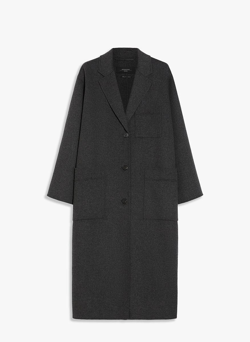 Палто от фина вълна Weekend Max Mara Calosce