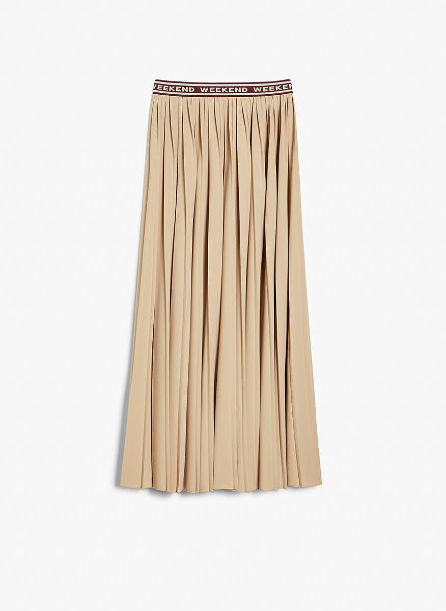 Плисирана пола Weekend Max Mara Bleu