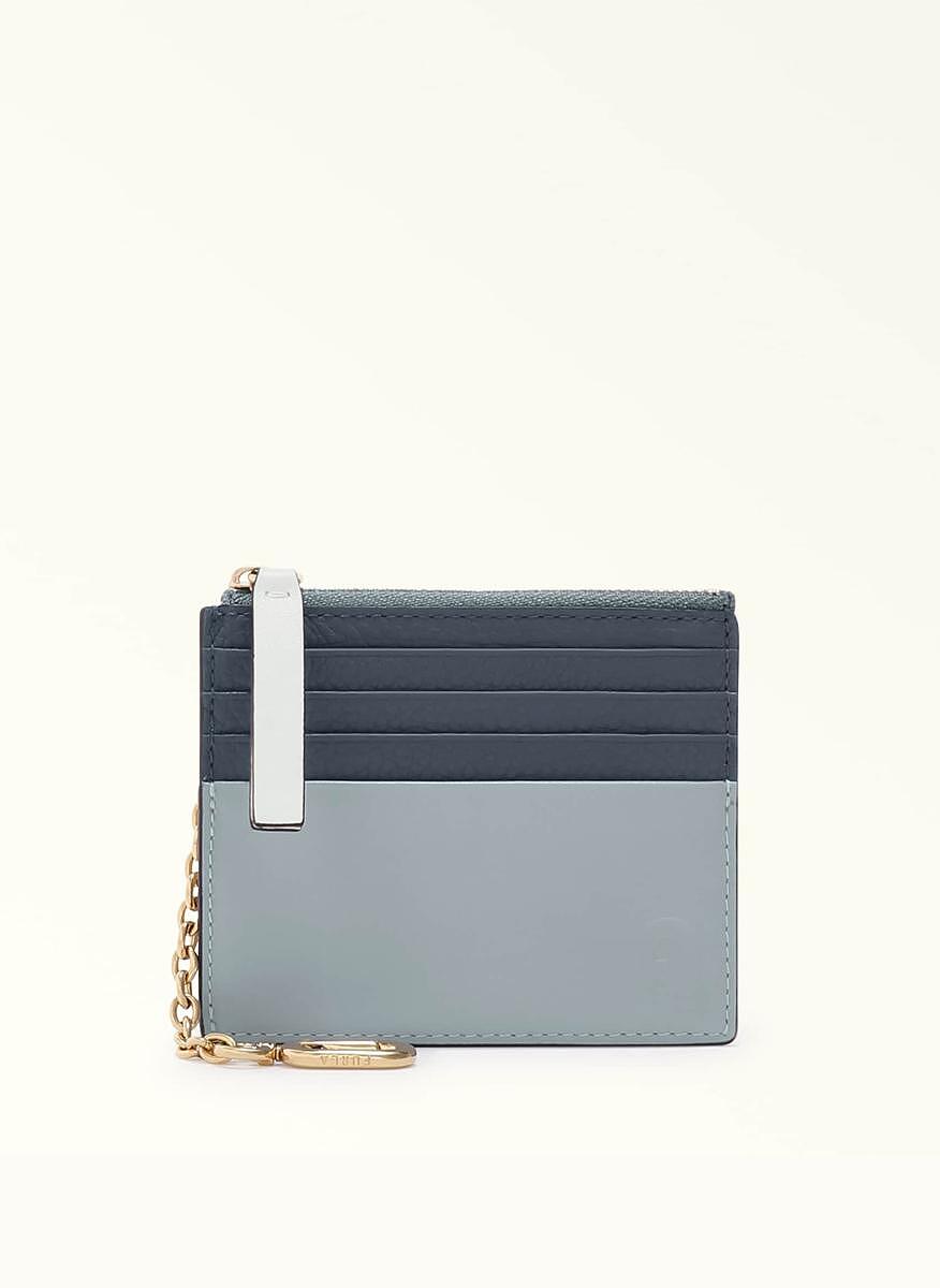 Кейс за документи Furla Grazia Denim Nuvola Panna
