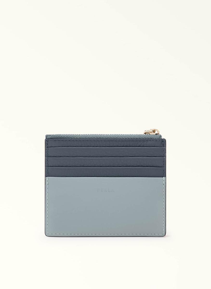 Кейс за документи Furla Grazia Denim Nuvola Panna
