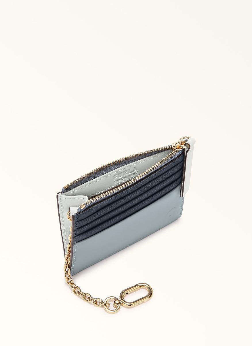 Кейс за документи Furla Grazia Denim Nuvola Panna