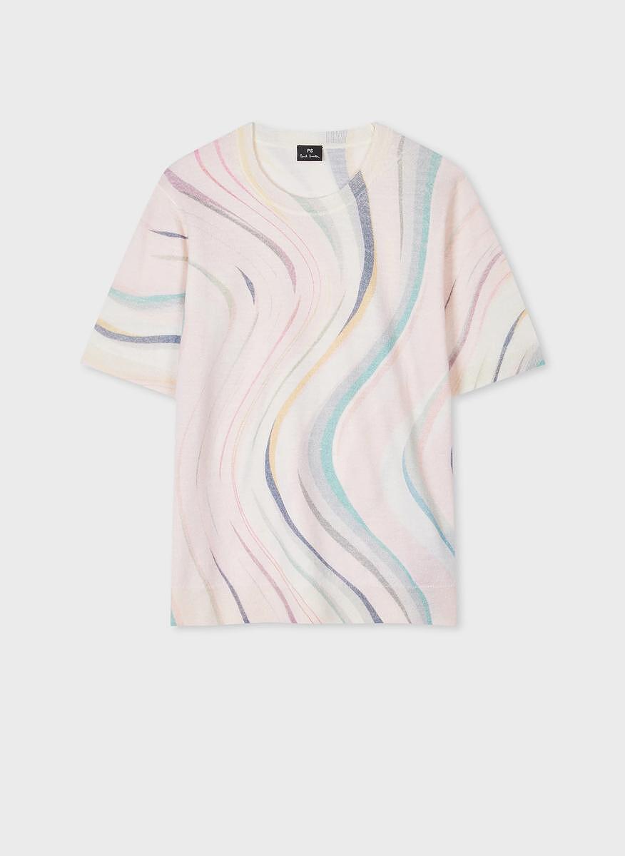 Пуловер с къс ръкав 'Faded Swirl' Paul Smith