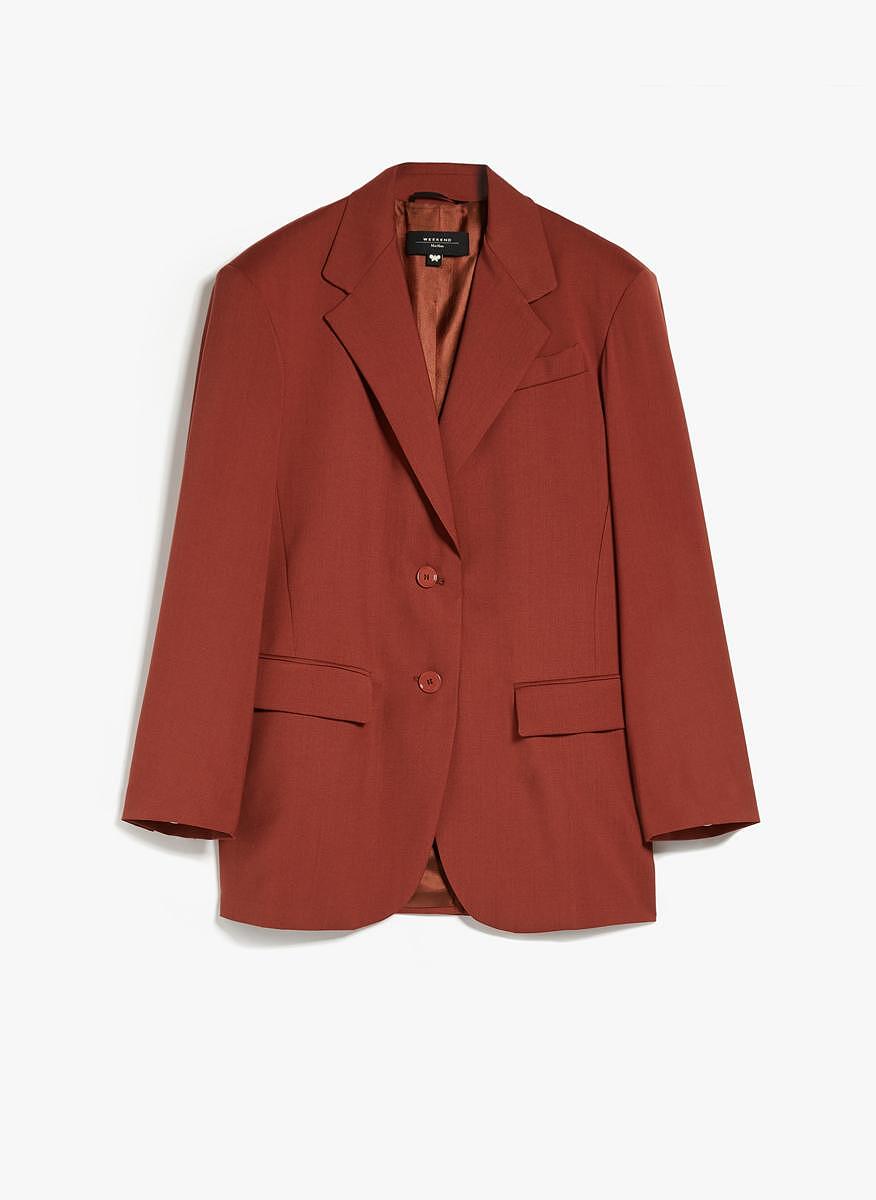 Сако от фина вълна Weekend Max Mara Veber 
