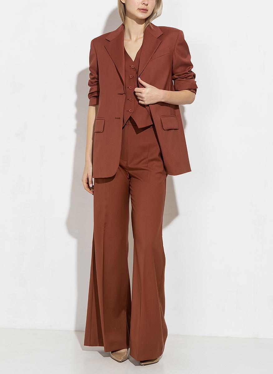 Сако от фина вълна Weekend Max Mara Veber 