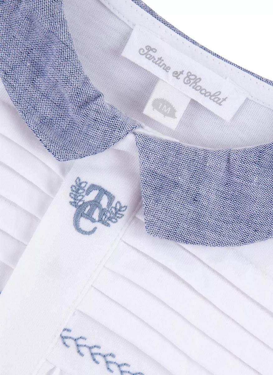Пижама 'Collar Chambray' Tartine et Chocolat