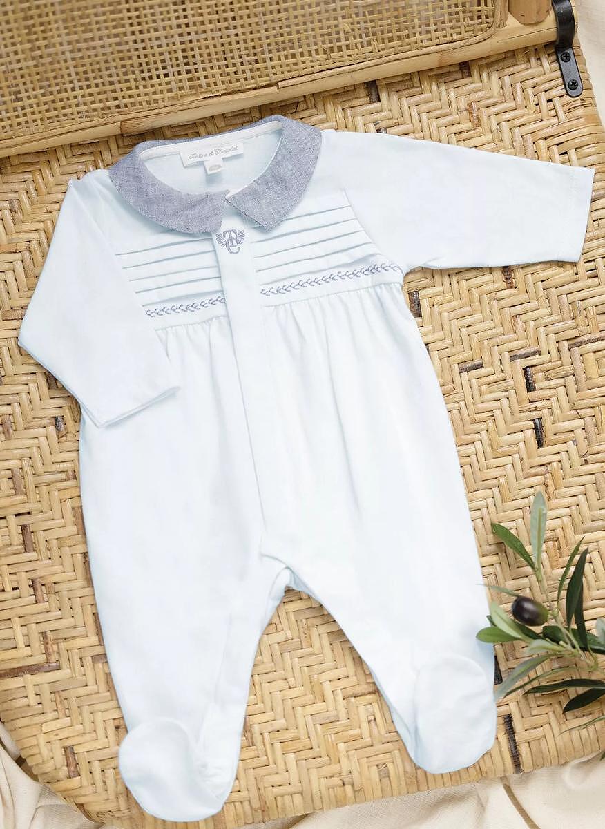 Пижама 'Collar Chambray' Tartine et Chocolat