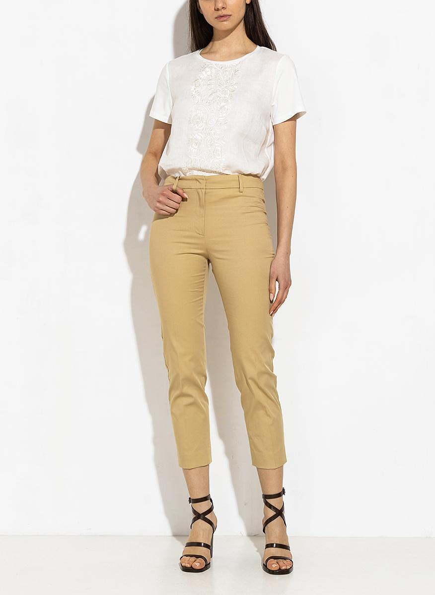 Панталон със скъсена дължина Weekend Max Mara Cecco