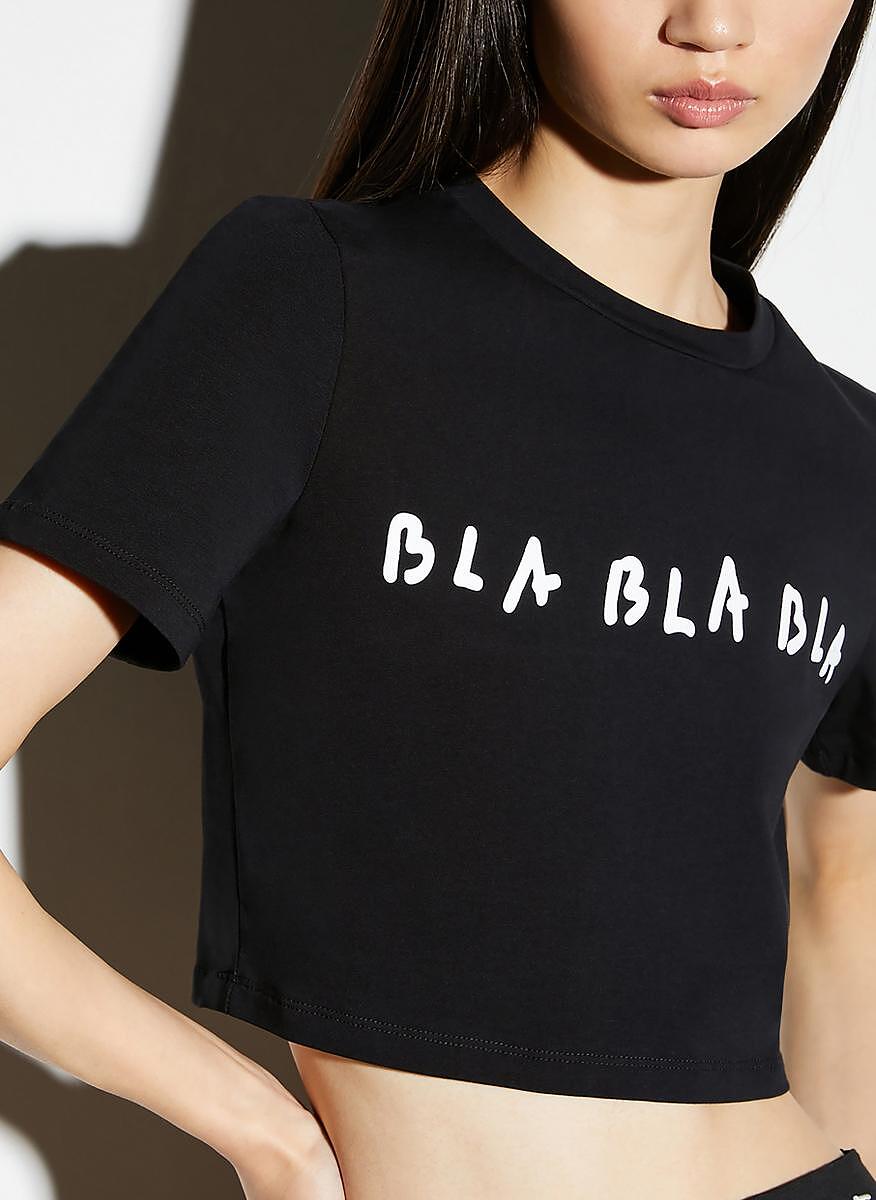 Тишърт с принт 'Bla Bla Bla with Pietro Terzini' Max&Co Ninety