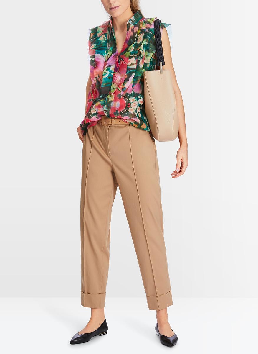 Блуза с волани 'Meadow flower' Marc Cain Collections