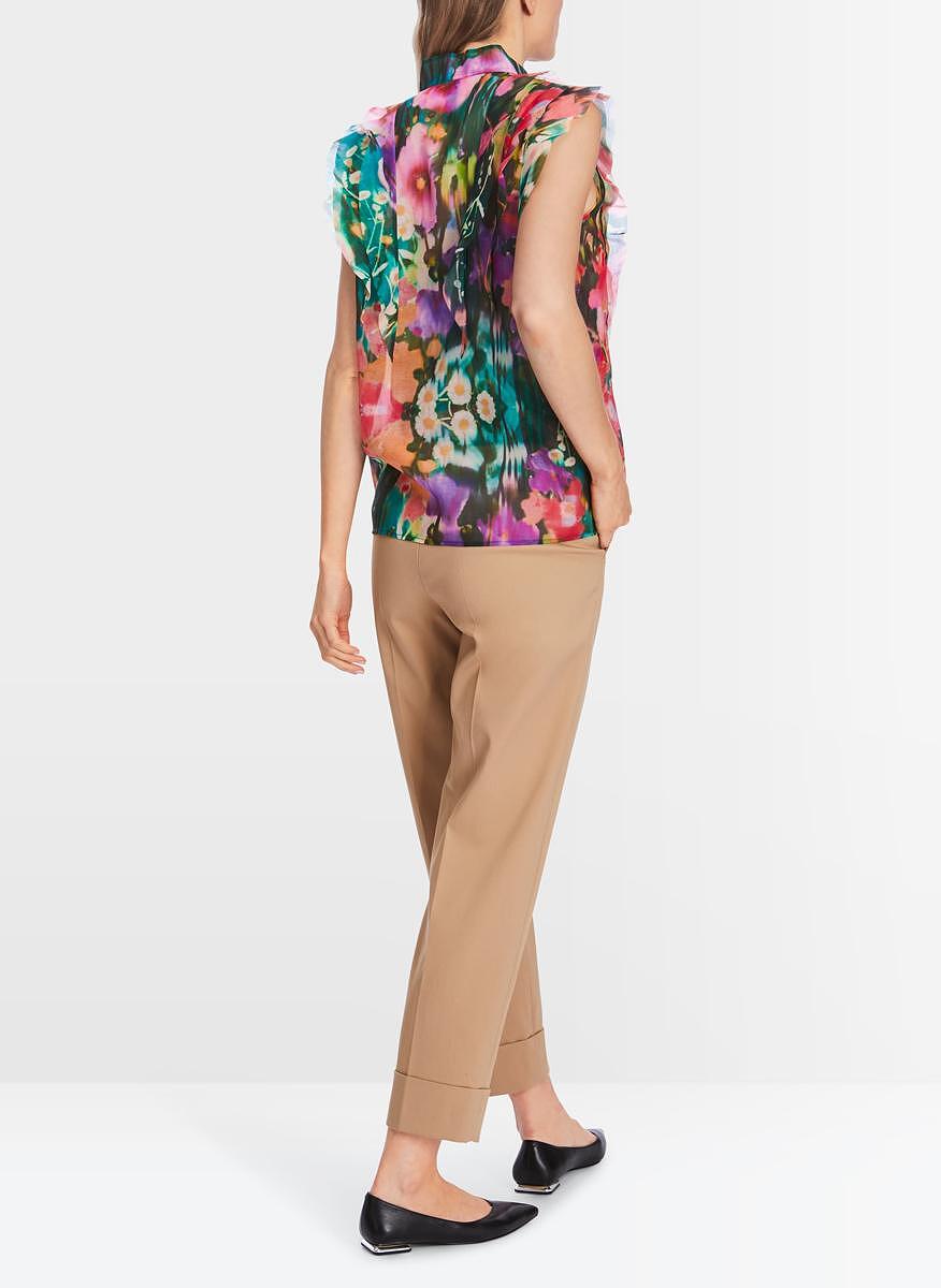 Блуза с волани 'Meadow flower' Marc Cain Collections