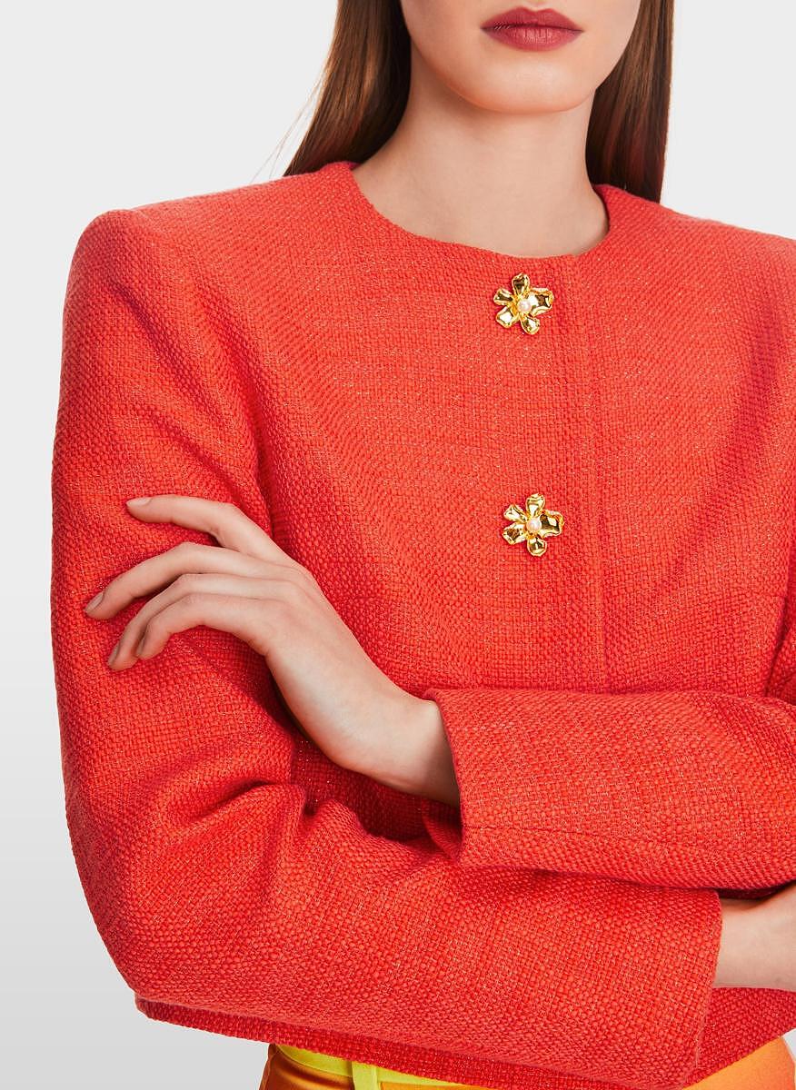 Късо сако с лурекс 'Must-have' Marc Cain Glam
