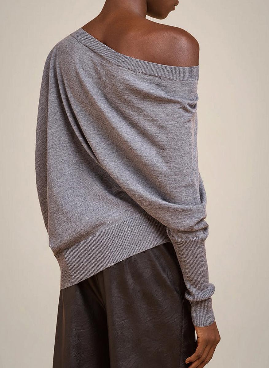 Пуловер 'Off-the-shoulder' Liviana Conti