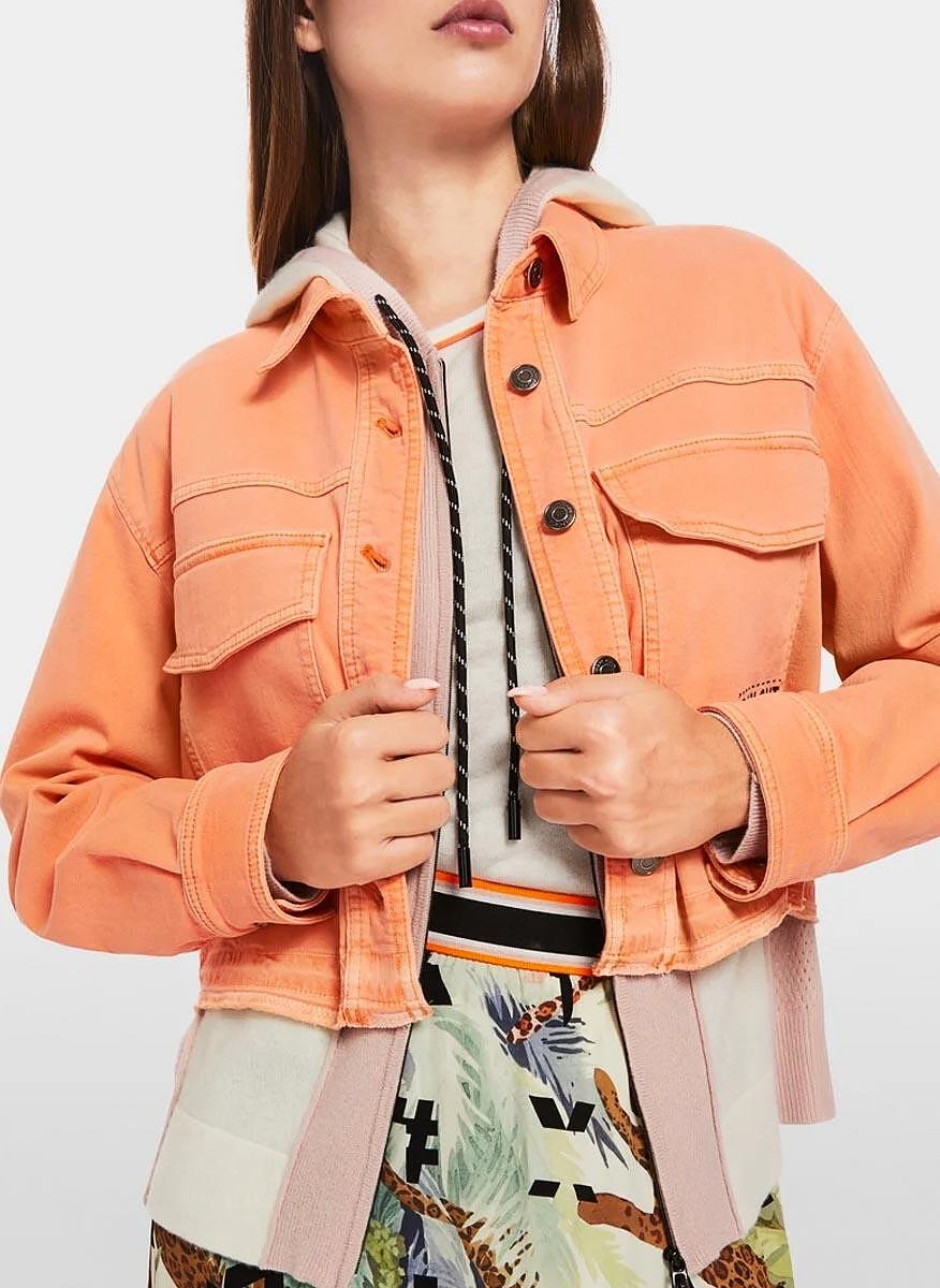 Яке от деним със скъсена дължина Marc Cain Sports