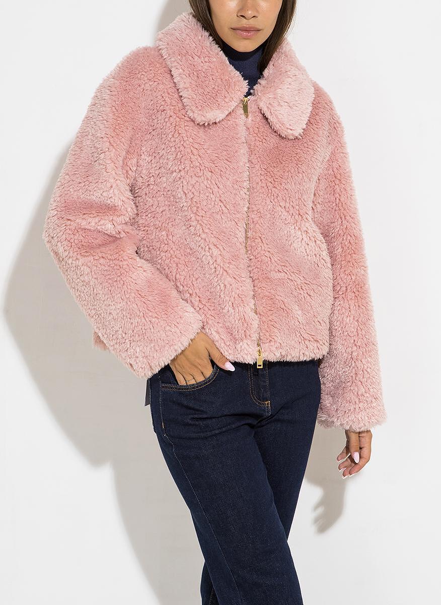 Късо палто 'fur' ефект Marella Bello