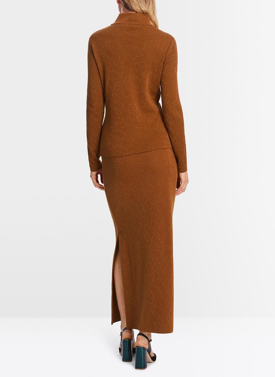Блуза от фино плетиво с поло яка Marc Cain Collections