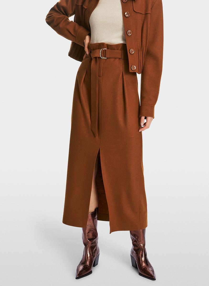 Пола от вълна с колан Marc Cain Collections