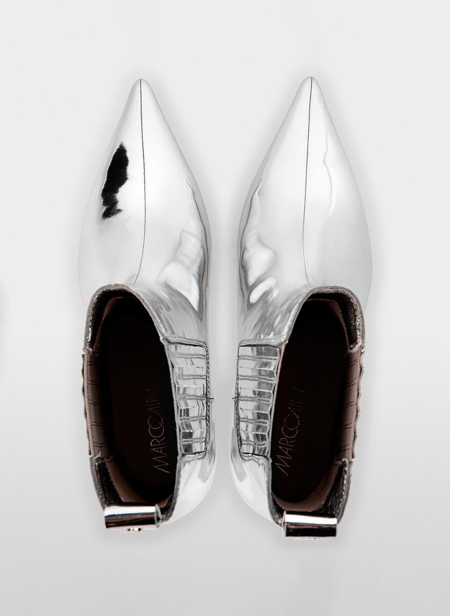 Боти с метален ефект Marc Cain Collections