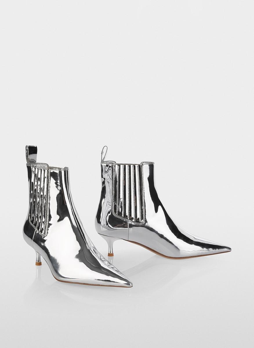 Боти с метален ефект Marc Cain Collections