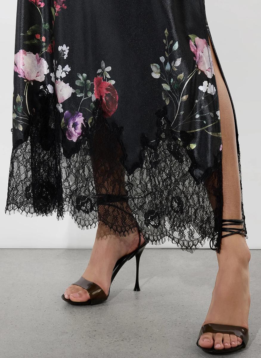 Пола с флорален принт 'Maeve' Alice + Olivia