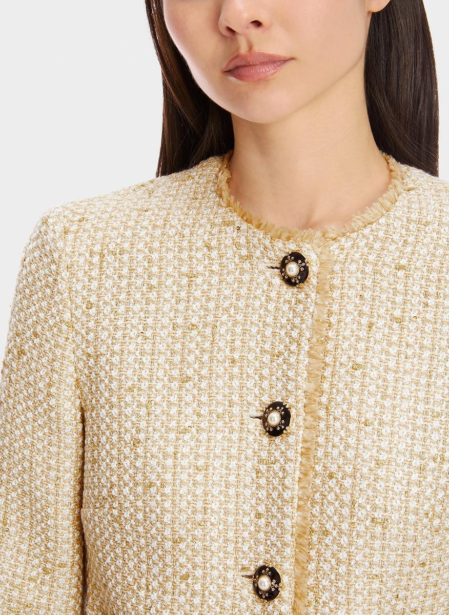 Късо сако с бродерия 'Must-have' Marc Cain Glam
