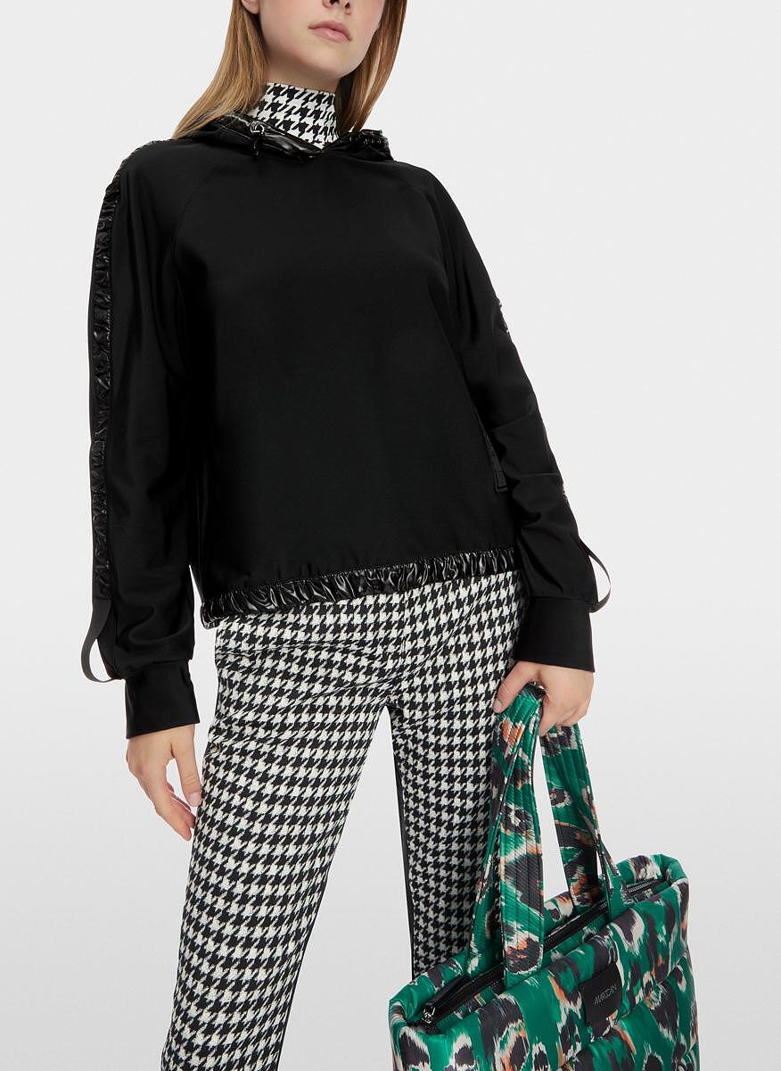 Суитшърт 'Material mix' Marc Cain Sports