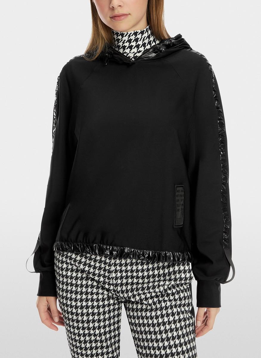 Суитшърт 'Material mix' Marc Cain Sports