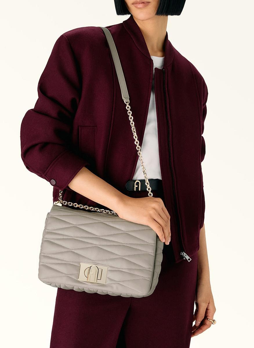 Чанта Crossbody Furla 1927 Vaniglia