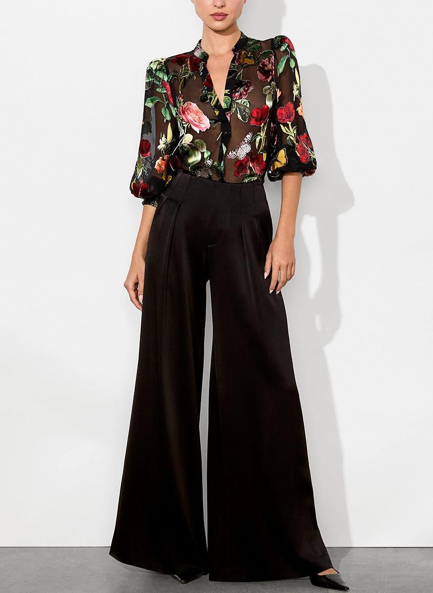 Блуза с принт 'Sheila' Alice + Olivia