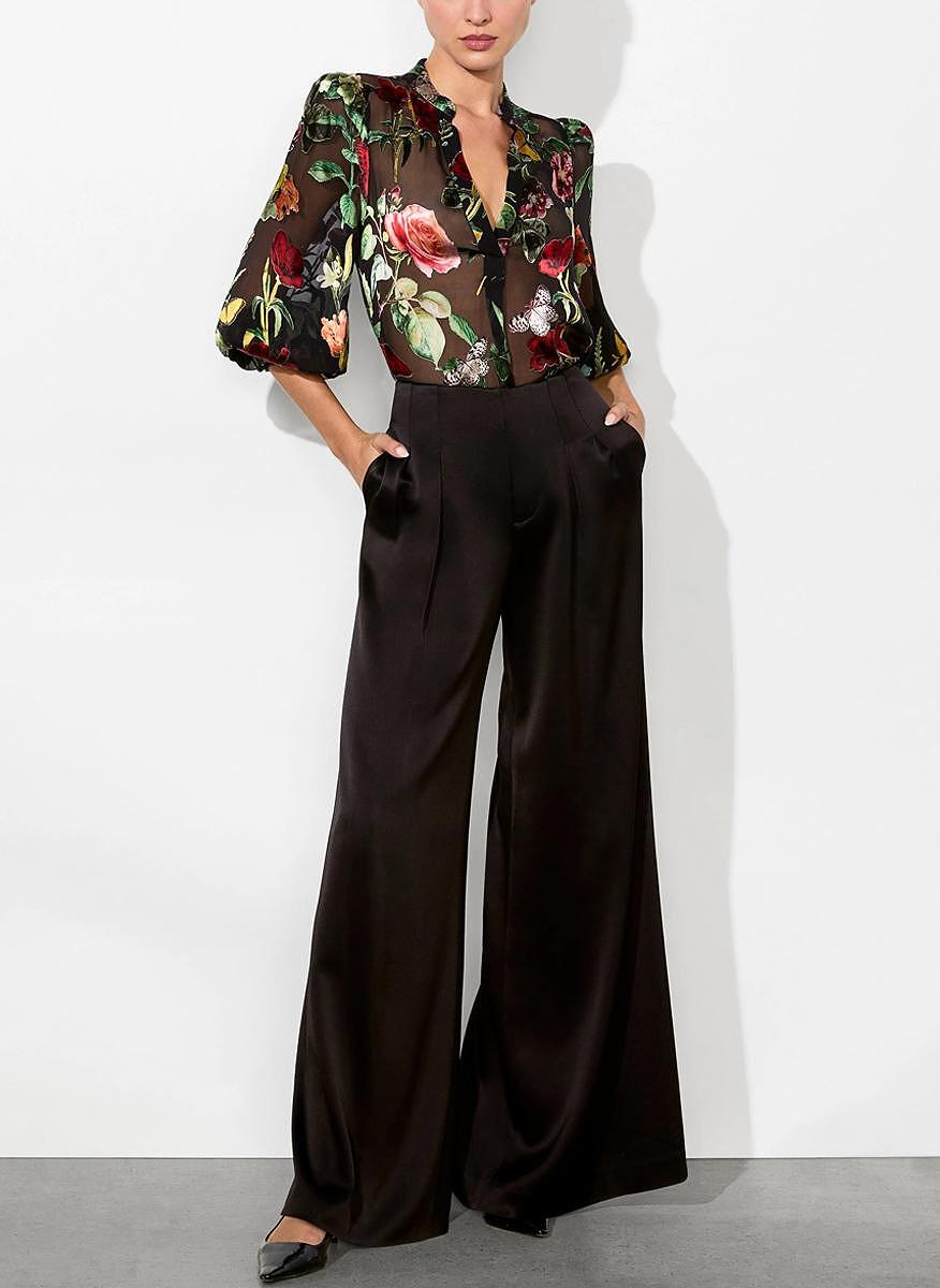 Блуза с принт 'Sheila' Alice + Olivia