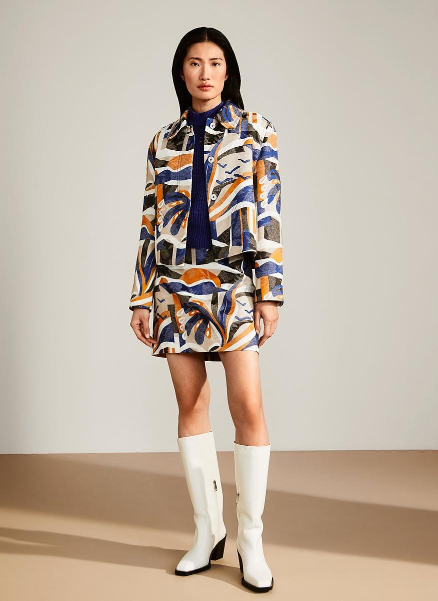 Яке с принт 'Arty' Marc Cain Collections
