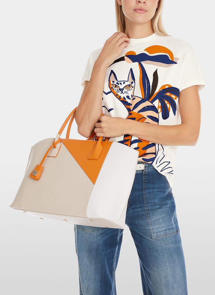 Тишърт с пайети и мъниста Marc Cain Collections