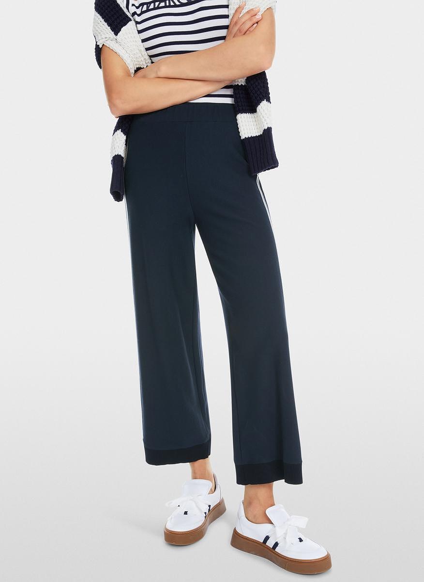 Панталон с раиран мотив 'Welkom' Marc Cain Sports