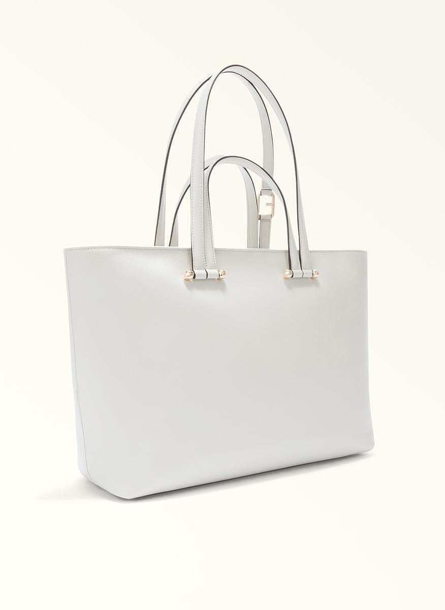 Чанта Furla Duetto Marshmallow Grigio