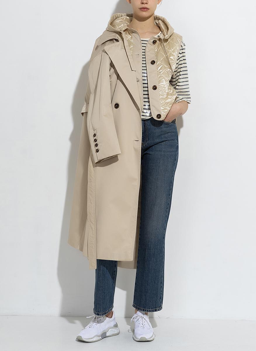 Тренч с качулка 'Two in one' Marella Nocher