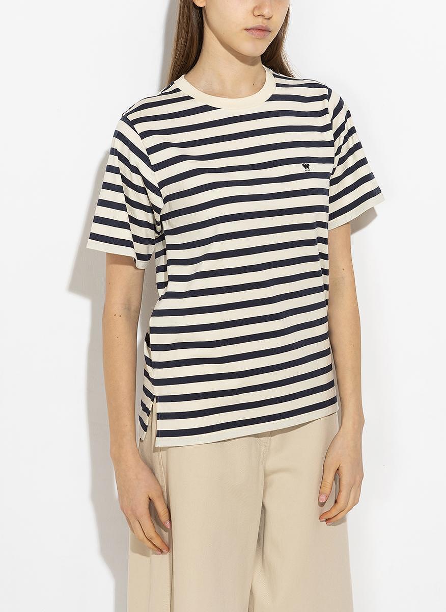 Тишърт с лого бродерия Weekend Max Mara Satrapo