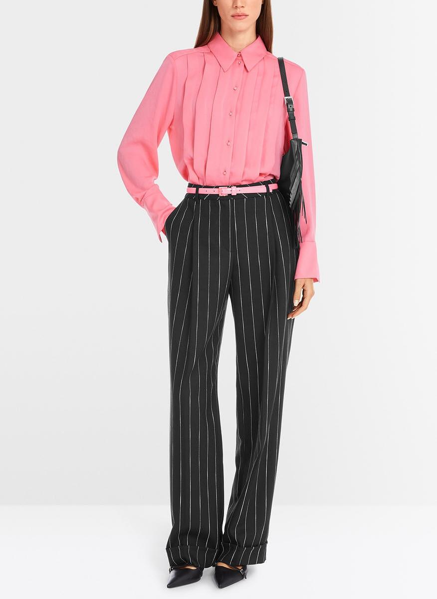 Риза с плисиран мотив Marc Cain Collections