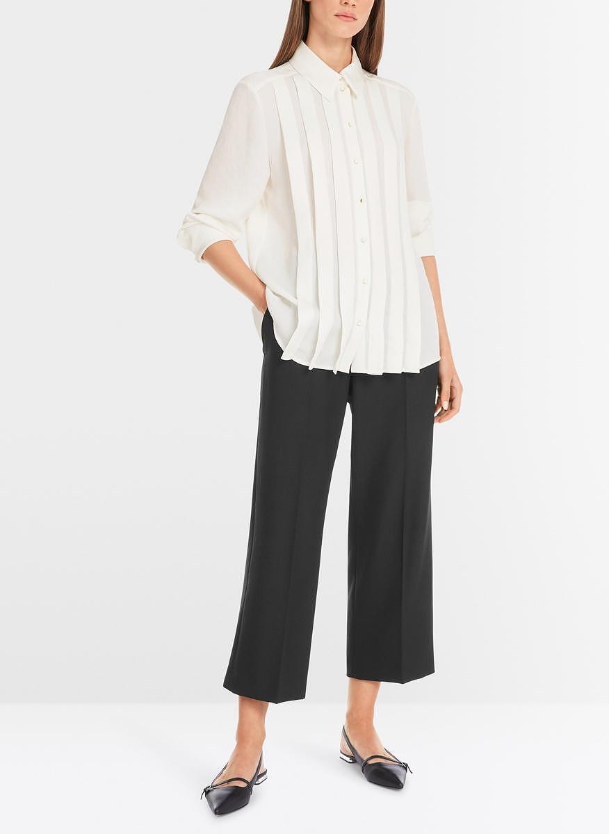 Риза с плисиран мотив Marc Cain Collections