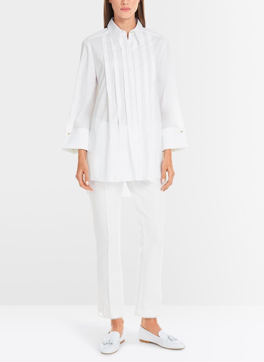 Риза с плисиран мотив Marc Cain Collections