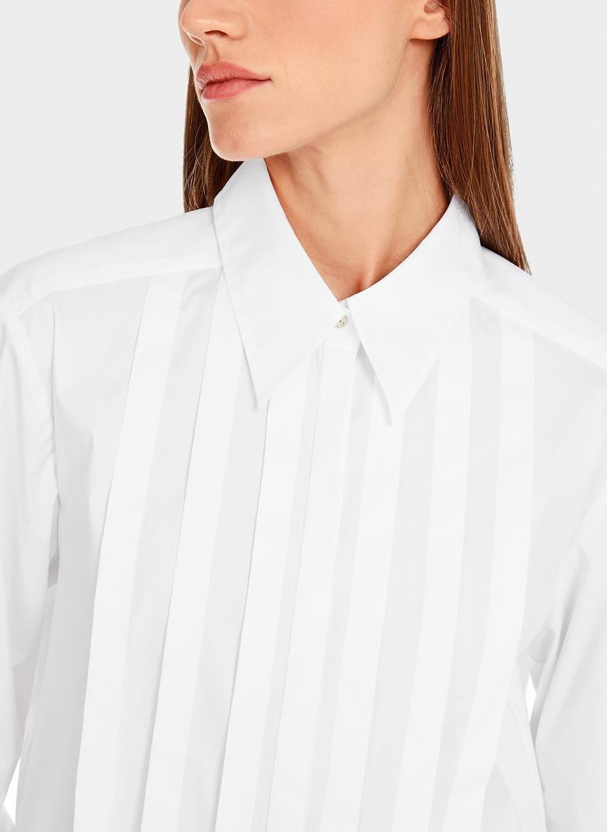 Риза с плисиран мотив Marc Cain Collections