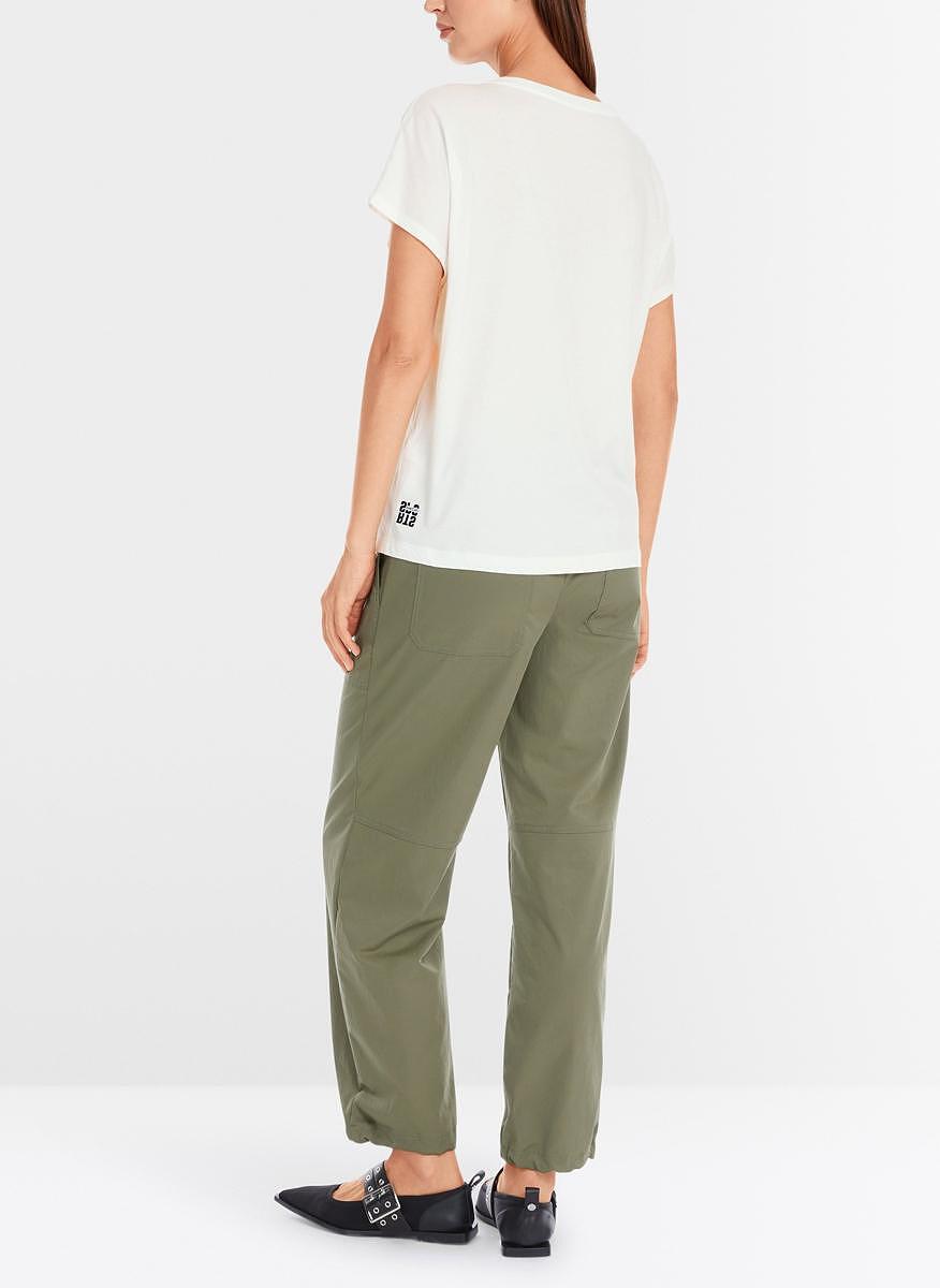 Тишърт с пайети и мъниста Marc Cain Sports