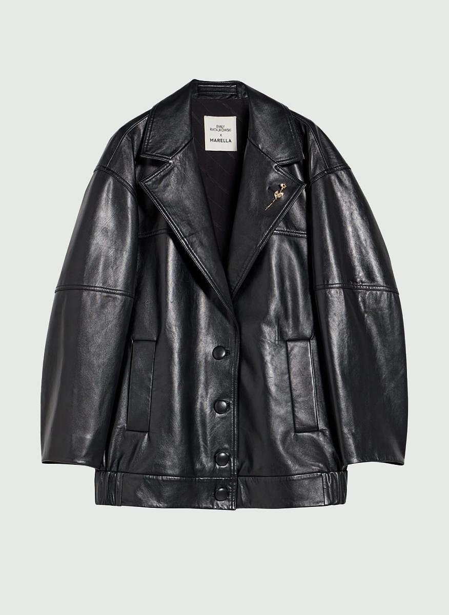 Кожено яке Marella Bomber