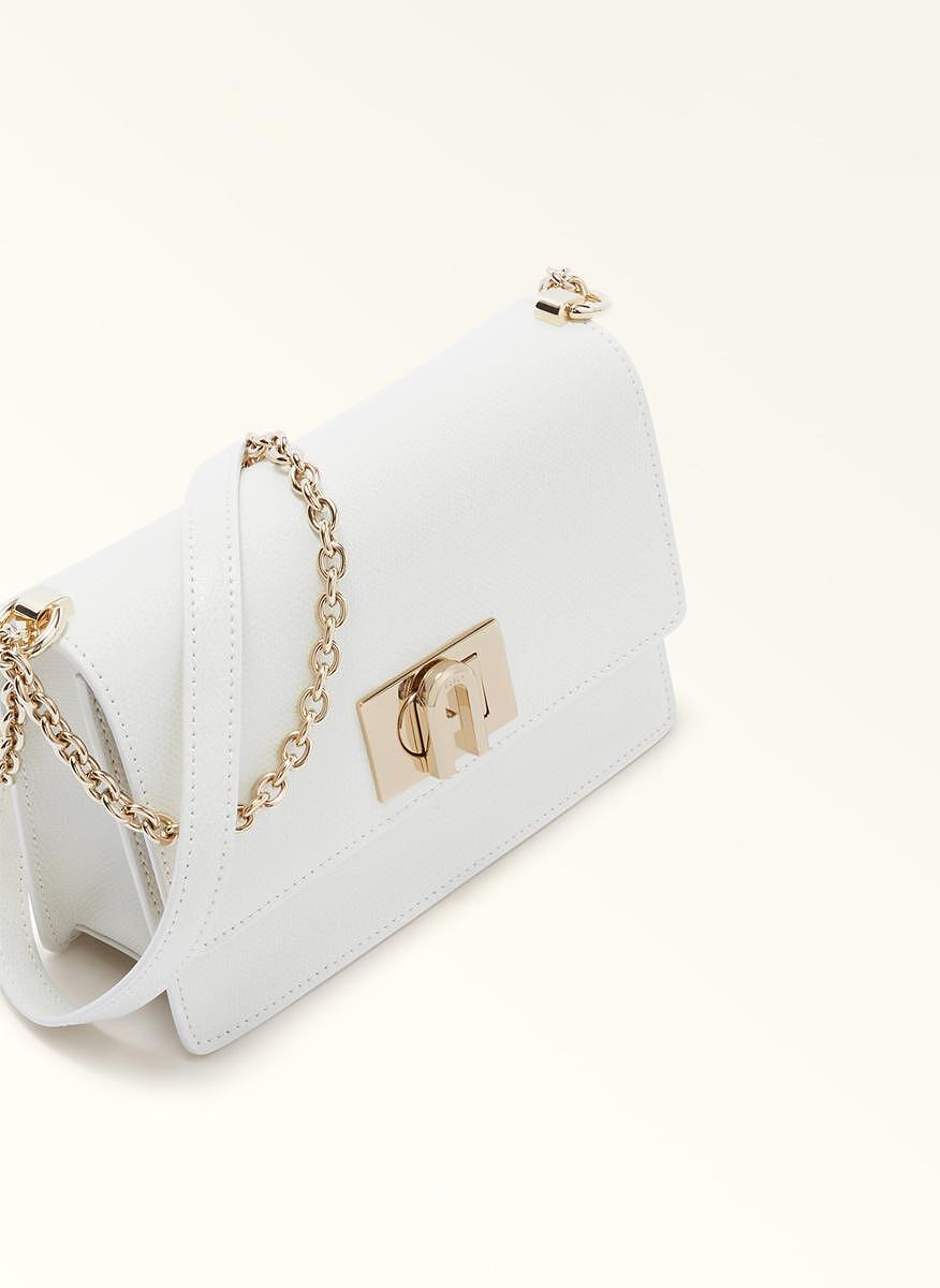 Мини Crossbody чанта Furla 1927 Panna
